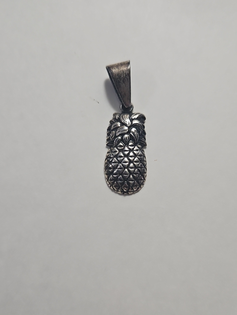 925 Silver Pineapple Pendant Necklace - Women Jewelry
